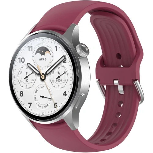 Kup Bizon Strap Óra Szilikon Pro Xiaomi Óra S1 Pro sötétlila - BIZ2375 - {ean13} - Sklep Home Screen