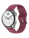 Pasek Bizon Strap Watch Silicone Pro do Xiaomi Watch S1 Pro tmavě fialový