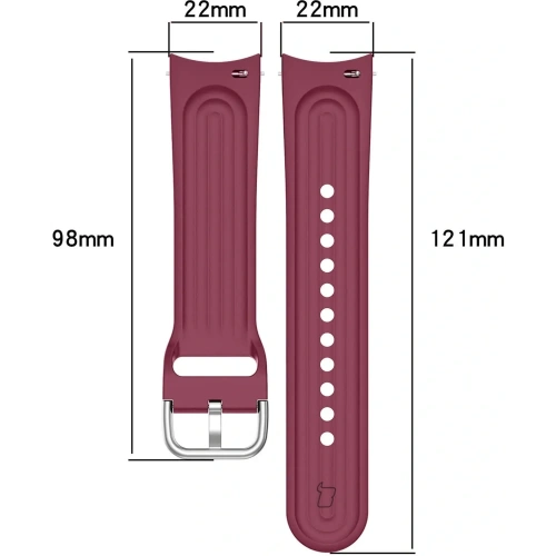 Kup Bizon Strap Óra Szilikon Pro Xiaomi Óra S1 Pro sötétlila - BIZ2375 - {ean13} - Sklep Home Screen