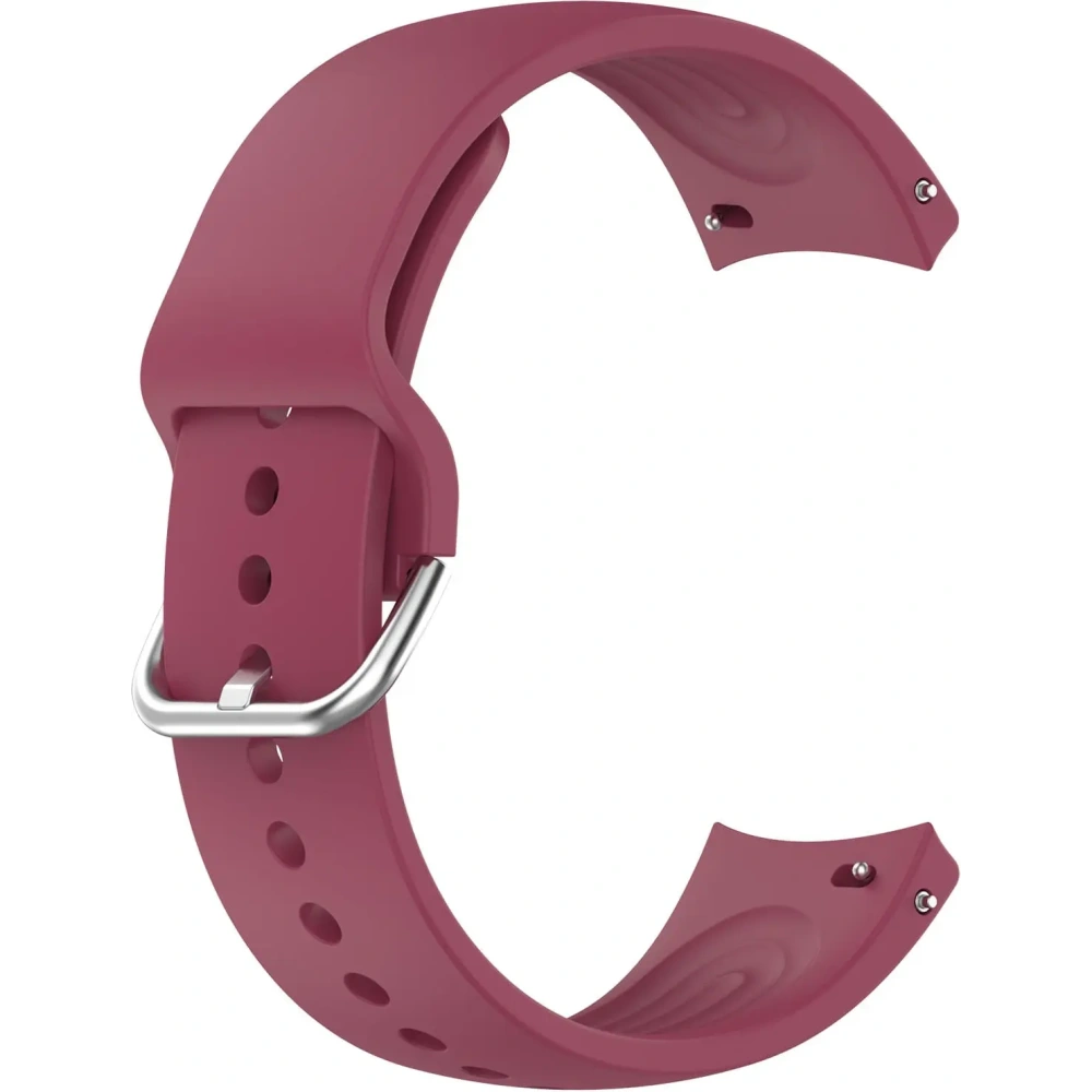 Pasek Bizon Strap Watch Silicone Pro do Xiaomi Watch S1 Pro ciemnofioletowy