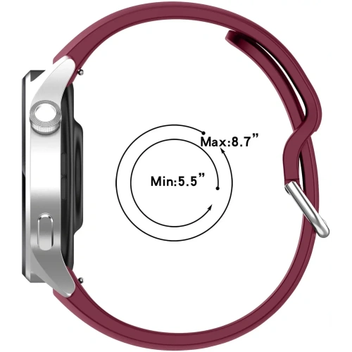 Kup Bizon Strap Óra Szilikon Pro Xiaomi Óra S1 Pro sötétlila - BIZ2375 - {ean13} - Sklep Home Screen