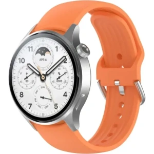 Buy Bizon Strap Watch Silicone Pro Xiaomi Watch S1 Pro orange - BIZ2376 - {ean13} - Home Screen Store Europe