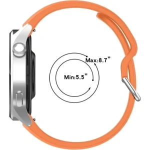 Kup Pasek Bizon Strap Watch Silicone Pro do Xiaomi Watch S1 Pro pomarańczowy - BIZ2376 - {ean13} - Sklep Home Screen