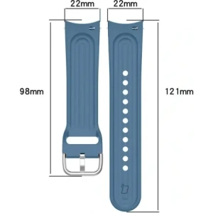 Kup Pasek Bizon Strap Watch Silicone Pro do Xiaomi Watch S1 Pro tmavě modrý - BIZ2378 - {ean13} - Sklep Home Screen