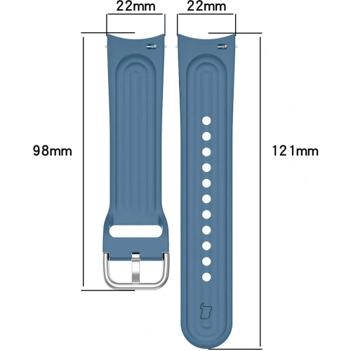 Kup Pasek Bizon Strap Watch Silicone Pro do Xiaomi Watch S1 Pro tmavě modrý - BIZ2378 - {ean13} - Sklep Home Screen