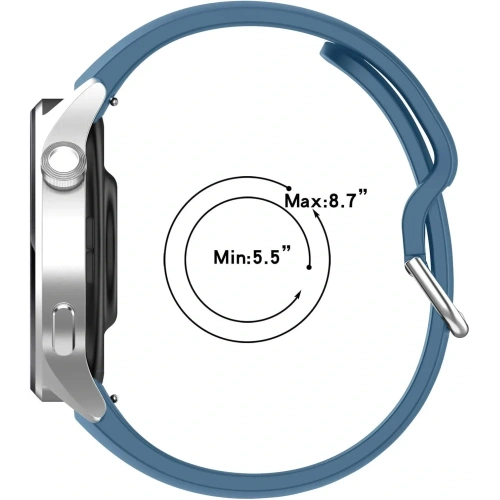 Kup Pasek Bizon Strap Watch Silicone Pro do Xiaomi Watch S1 Pro tmavě modrý - BIZ2378 - {ean13} - Sklep Home Screen