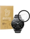 Szkło hybrydowe Bizon Glass Watch Edge Hybrid do Xiaomi Watch S1 Pro czarne
