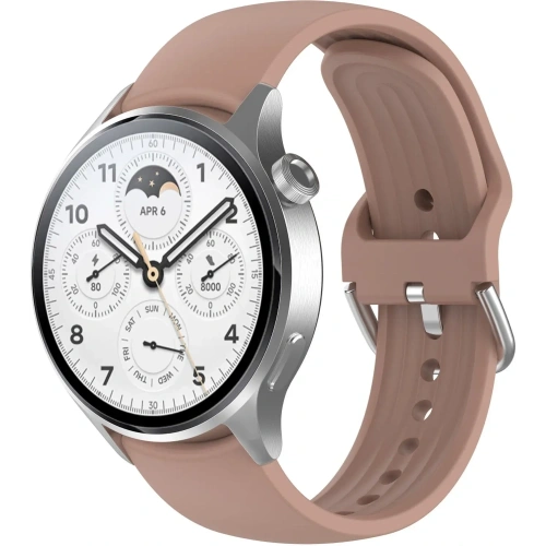 Kup Bizon Strap Uhr Silikon Pro Xiaomi Uhr S1 Pro puderrosa - BIZ2381 - {ean13} - Sklep Home Screen