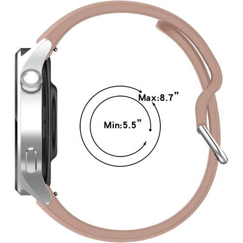 Kup Bizon Strap Uhr Silikon Pro Xiaomi Uhr S1 Pro puderrosa - BIZ2381 - {ean13} - Sklep Home Screen