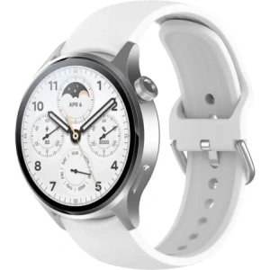 Kup Pasek Bizon Strap Watch Silicone Pro do Xiaomi Watch S1 Pro biały - BIZ2382 - {ean13} - Sklep Home Screen