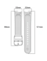 Kup Bizon Strap Uhr Silikon Pro Xiaomi Uhr S1 Pro weiß - BIZ2382 - {ean13} - Sklep Home Screen