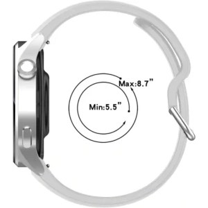 Kup Pasek Bizon Strap Watch Silicone Pro do Xiaomi Watch S1 Pro biały - BIZ2382 - {ean13} - Sklep Home Screen