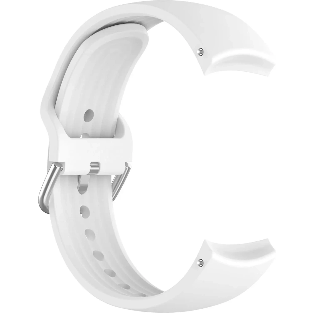 Pasek Bizon Strap Watch Silicone Pro do Xiaomi Watch S1 Pro biały