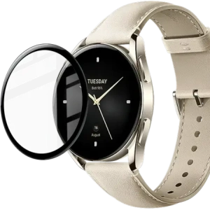Kup Szkło hartowane Bizon Glass Edge do Xiaomi Watch S2 42 mm czarne - BIZ2383 - {ean13} - Sklep Home Screen
