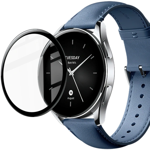 Kup Bizon Glass Edge Xiaomi Uhr S2 46 mm schwarz - BIZ2384 - {ean13} - Sklep Home Screen