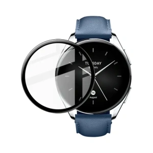 Kup Szkło hartowane Bizon Glass Edge do Xiaomi Watch S2 46 mm czarne - BIZ2384 - {ean13} - Sklep Home Screen