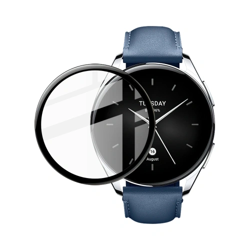 Kup Bizon Glass Edge Xiaomi Uhr S2 46 mm schwarz - BIZ2384 - {ean13} - Sklep Home Screen