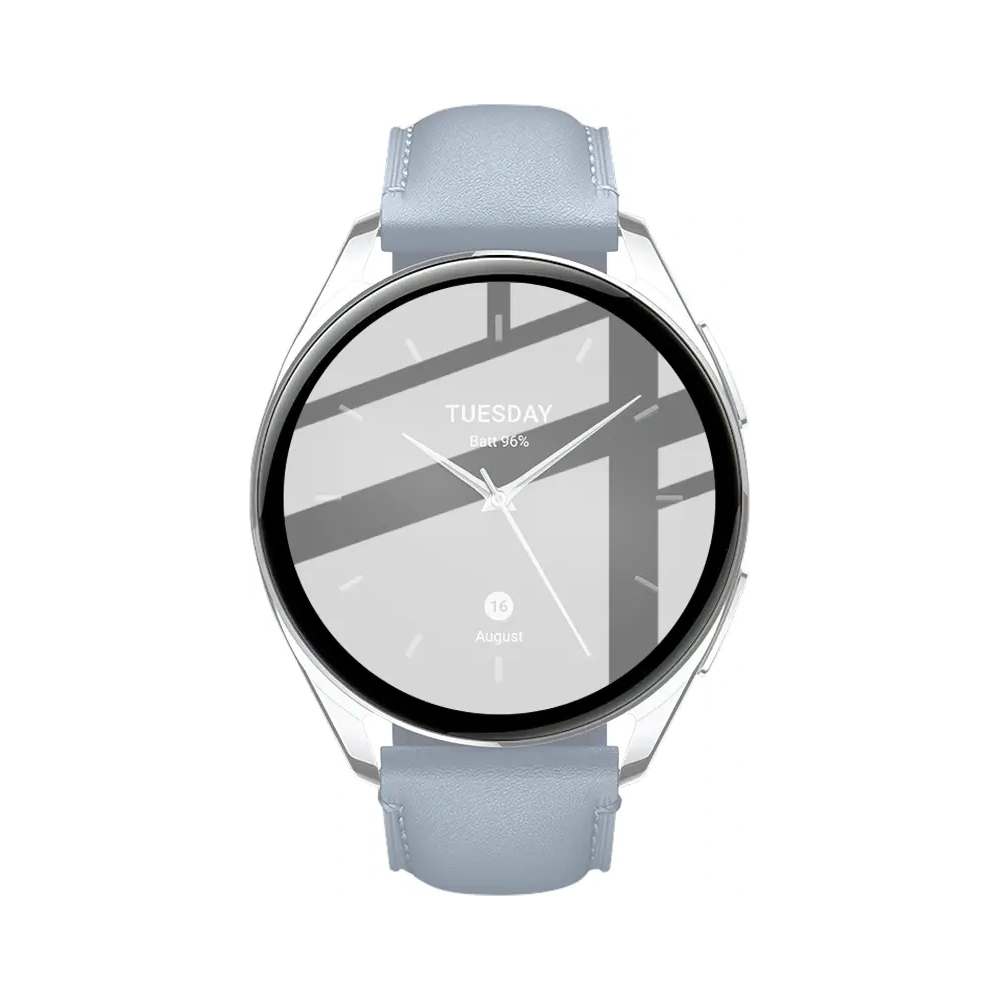 Szkło hartowane Bizon Glass Edge do Xiaomi Watch S2 46 mm czarne