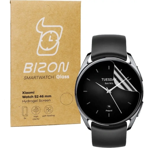 Kup Folie hydrogelové na displej Bizon Glass Hydrogel pro Xiaomi Watch S2 46 mm [2 PACK] - BIZ2385 - {ean13} - Sklep Home Screen