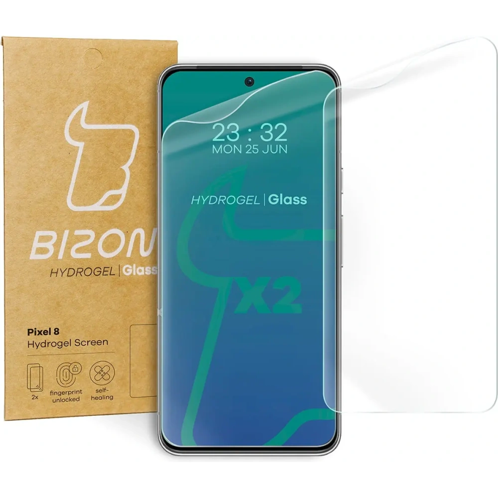 Folia hydrożelowa na ekran Bizon Glass Hydrogel do Pixel 8 [2 PACK]