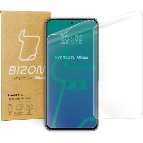 Kup Bizon Glass Hydrogel Pixel 8 Pro [2 Csomag] - BIZ2387 - {ean13} - Sklep Home Screen