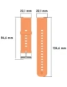 Kup Bizon Strap Uhr Silikon Pro Huawei Uhr 4 46 mm orange - BIZ2388 - {ean13} - Sklep Home Screen