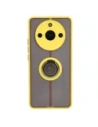Kup Bizon Case Hybrid Ring für Realme 11 Pro / 11 Pro+ rauchig mit einem gelben Rahmen - BIZ2389 - {ean13} - Sklep Home Screen