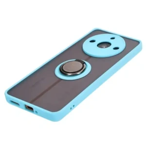 Kup Bizon Case Hybrid Ring Realme 11 Pro / 11 Pro+ rauchig mit einem hellblauen Rahmen - BIZ2390 - {ean13} - Sklep Home Screen