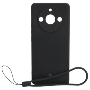 Etui Bizon Case Silicone Sq pro Realme 11 Pro / 11 Pro+ černé