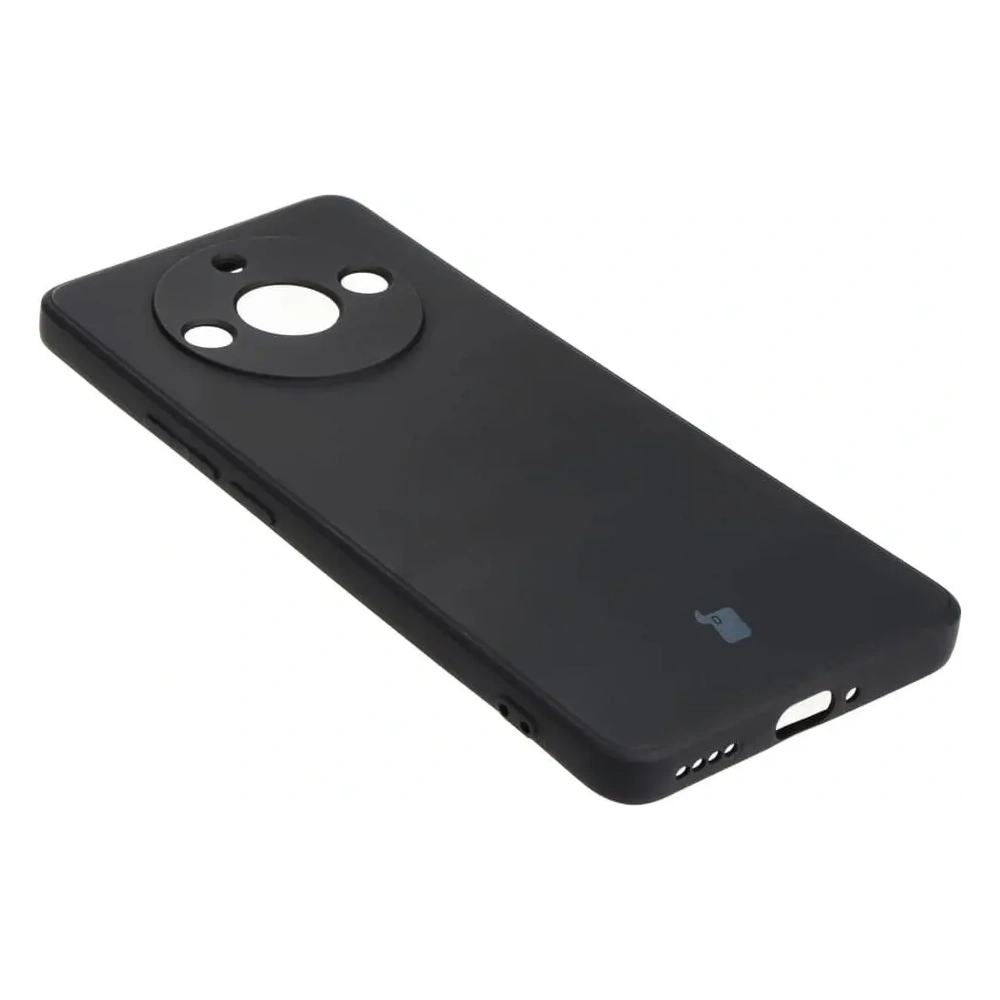 Etui Bizon Case Silicone Sq do Realme 11 Pro / 11 Pro+ czarne