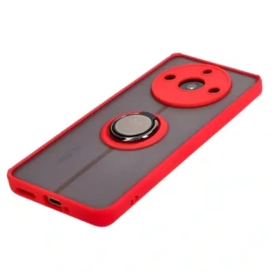 Kup Bizon Case Hybrid Ring Realme 11 Pro / 11 Pro+ rauchig mit rotem Rahmen - BIZ2392 - {ean13} - Sklep Home Screen