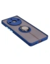 Kup Bizon Case Hybrid Ring Realme 11 Pro / 11 Pro+ rauchig mit einem navyblauen Rahmen - BIZ2393 - {ean13} - Sklep Home Screen