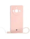 Buy Bizon Case Silicone Sq Realme 11 Pro / 11 Pro+ light pink - BIZ2394 - {ean13} - Home Screen Store Europe