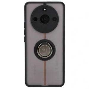 Kup Bizon Case Hybrid Ring für Realme 11 Pro / 11 Pro+ rauchig mit schwarzem Rahmen - BIZ2395 - {ean13} - Sklep Home Screen
