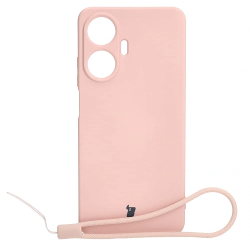 Kup Bizon Case Silicona pentru Realme C55 roz deschis - BIZ2397 - {ean13} - Sklep Home Screen