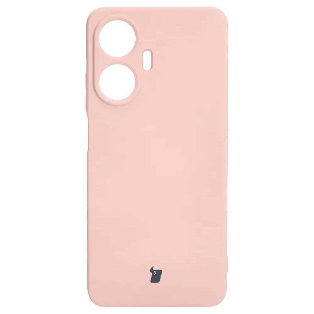 Etui Bizon Case Silicone do Realme C55 jasnoróżowe