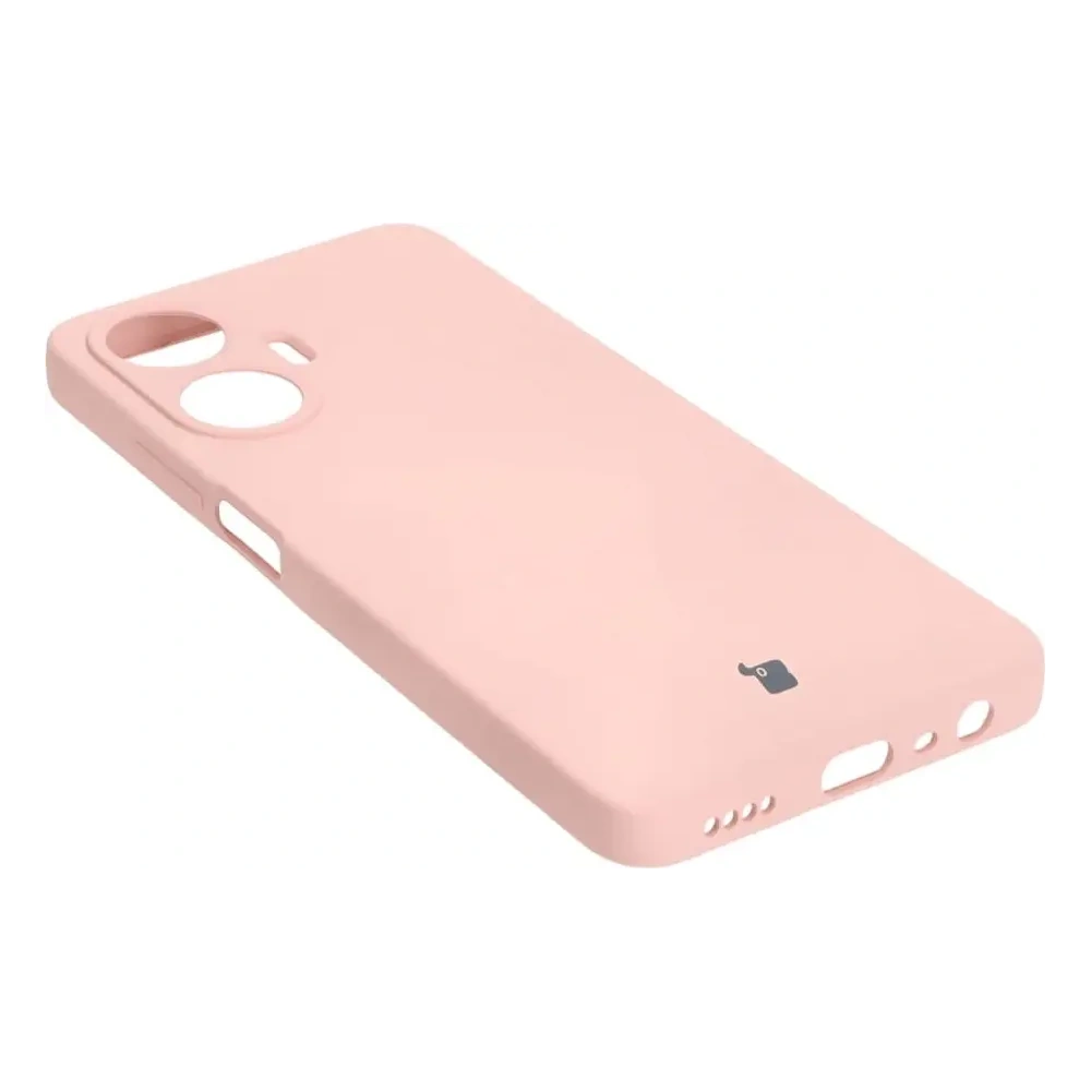 Etui Bizon Case Silicone do Realme C55 jasnoróżowe