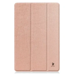 Etui Bizon Case Tab Croc do Samsung Galaxy Tab S9 růžovo-zlaté