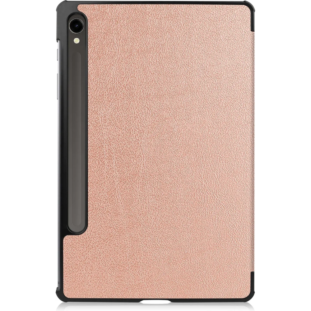 Etui Bizon Case Tab Croc do Samsung Galaxy Tab S9 różowozłote