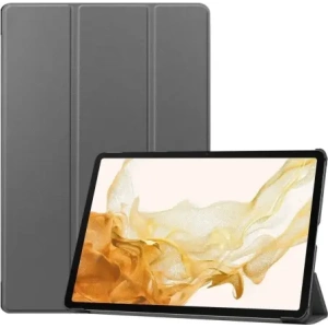 Kup Etui Bizon Case Tab Croc do Samsung Galaxy Tab S10 Plus / S9 Plus szare - BIZ2403 - {ean13} - Sklep Home Screen