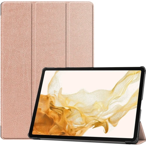 Kup Etui Bizon Case Tab Croc do Samsung Galaxy Tab S10 Plus / S9 Plus růžovo-zlaté - BIZ2405 - {ean13} - Sklep Home Screen