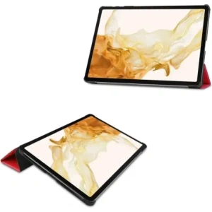 Kup Etui Bizon Case Tab Croc do Samsung Galaxy Tab S10 Plus / S9 Plus czerwone - BIZ2406 - {ean13} - Sklep Home Screen