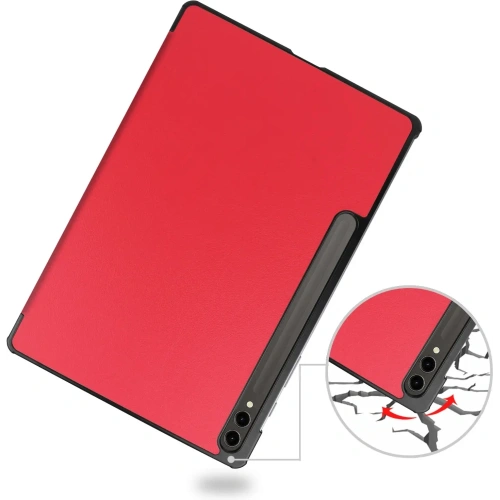 Kup Etui Bizon Case Tab Croc do Samsung Galaxy Tab S10 Plus / S9 Plus červené - BIZ2406 - {ean13} - Sklep Home Screen