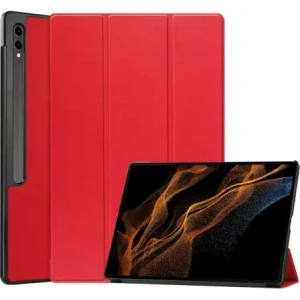 Kup Bizon Case Tab Croc Samsung Galaxy Tab S10 Ultra / S9 Ultra rot - BIZ2407 - {ean13} - Sklep Home Screen