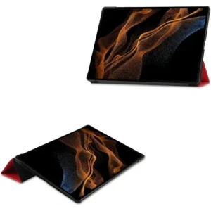 Kup Etui Bizon Case Tab Croc do Samsung Galaxy Tab S10 Ultra / S9 Ultra czerwone - BIZ2407 - {ean13} - Sklep Home Screen