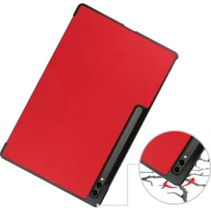 Kup Etui Bizon Case Tab Croc do Samsung Galaxy Tab S10 Ultra / S9 Ultra czerwone - BIZ2407 - {ean13} - Sklep Home Screen
