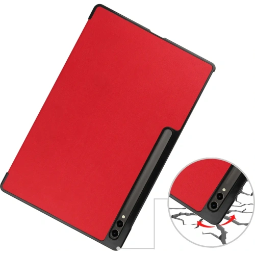 Kup Bizon Case Tab Croc Samsung Galaxy Tab S10 Ultra / S9 Ultra piros - BIZ2407 - {ean13} - Sklep Home Screen