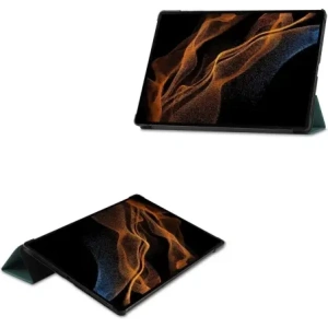 Kup Etui Bizon Case Tab Croc do Samsung Galaxy Tab S10 Ultra / S9 Ultra tmavě zelené - BIZ2408 - {ean13} - Sklep Home Screen