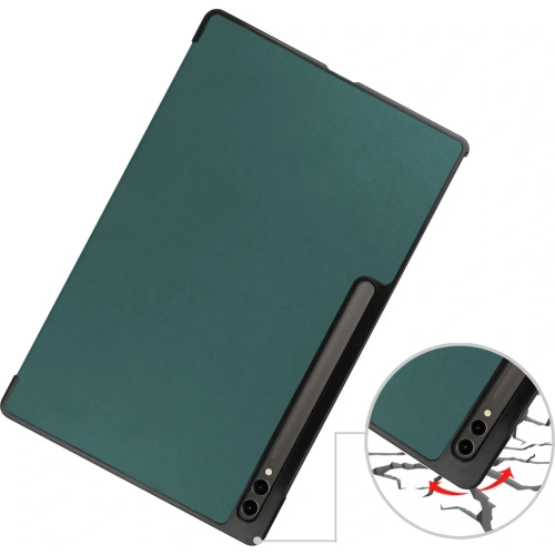 Kup Bizon Case Tab Croc Samsung Galaxy Tab S10 Ultra / S9 Ultra dunkelgrün - BIZ2408 - {ean13} - Sklep Home Screen