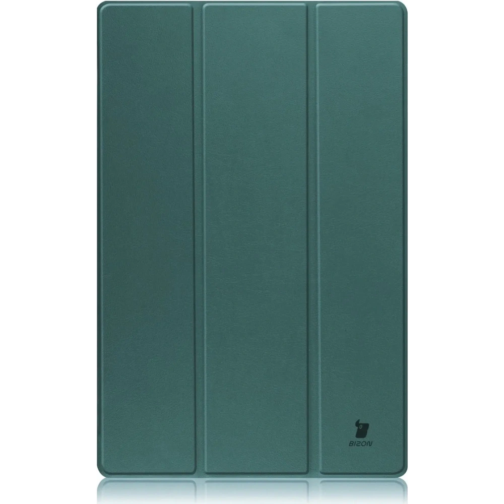 Etui Bizon Case Tab Croc do Samsung Galaxy Tab S10 Ultra / S9 Ultra ciemnozielone